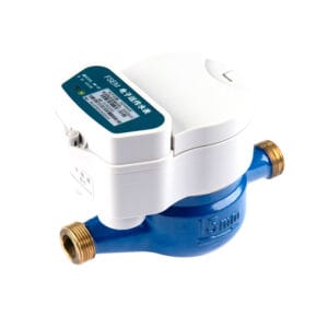 Electronic remote water meter